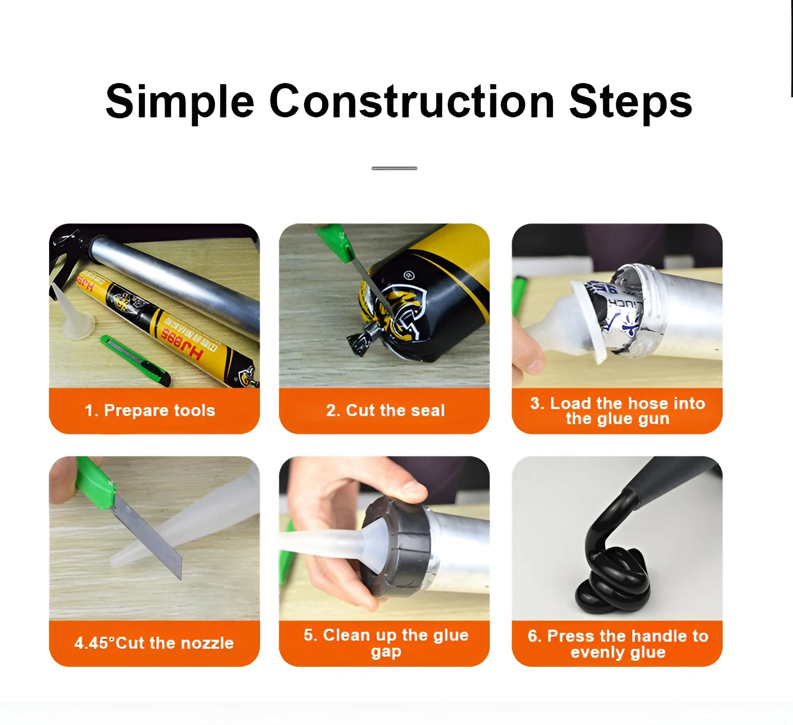 Manufactory Direct Supply Strong Stickiness Reinforcement Structural Adhesive Silicone Sealant Neutral Silicone Clear Silicone