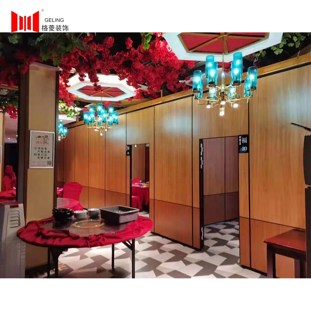 Custom conference room soundproof sliding folding partition conference room movable partition wall