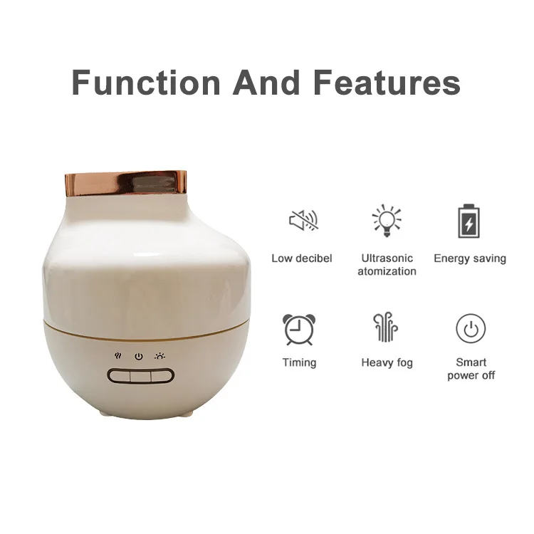
Hot Selling Ultrasonic 500ml Oil aroma diffuser,electric Aromatherapy Purifier Essential Oil Wood Aromatic 7 Led Color 