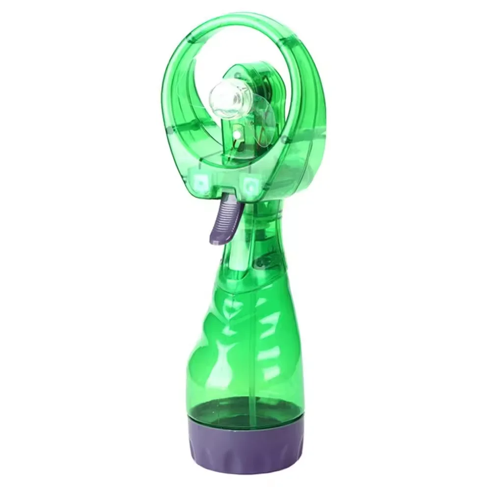 Mini Water Bottle Spray Cool Mist Fan Plastic Outdoor Travel Handheld Portable Cooling Spray Fan