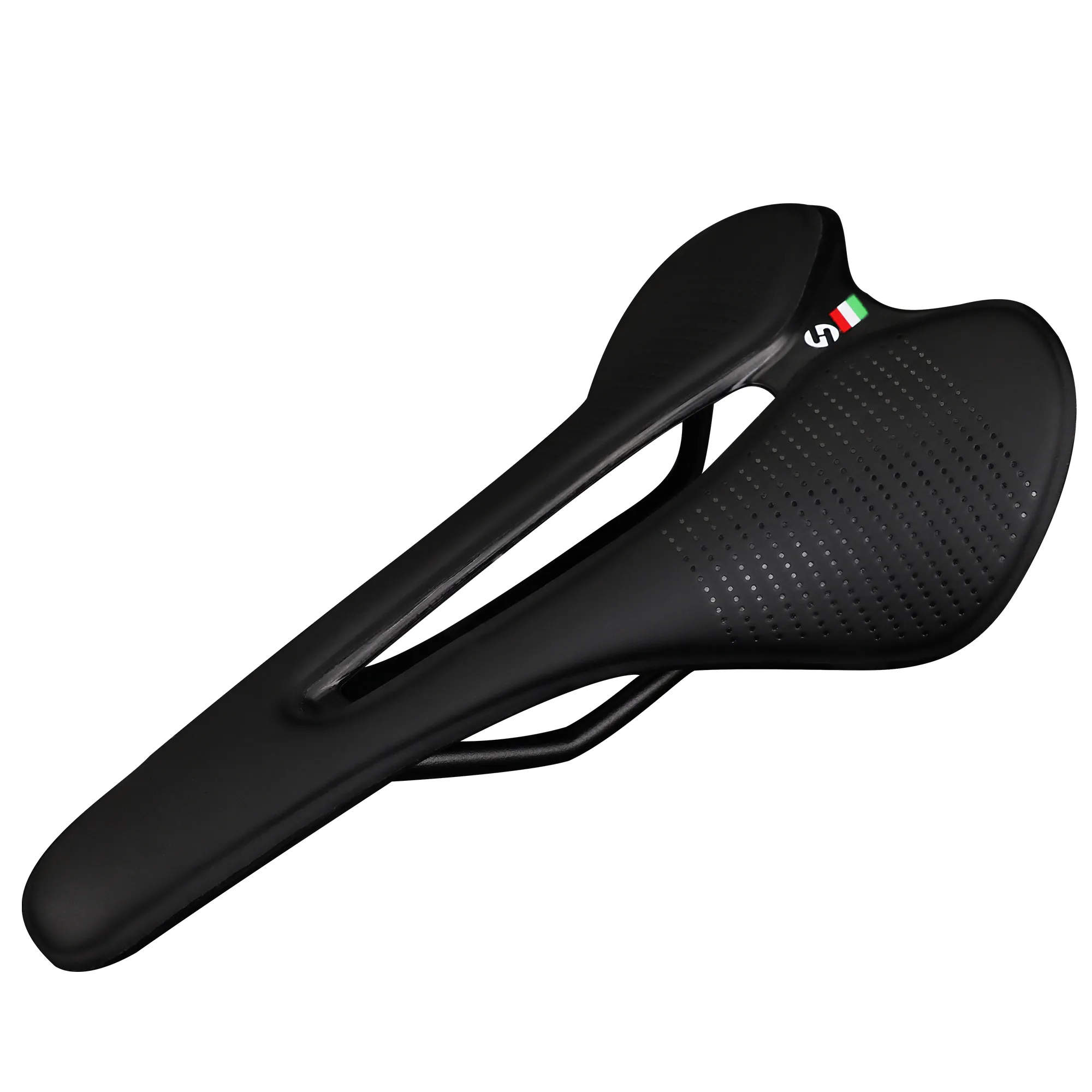 wholesale Lightweight Bicycle Seat Saddle Comfortable Mtb Seat Breathable Leather Eva Road Bike Saddle