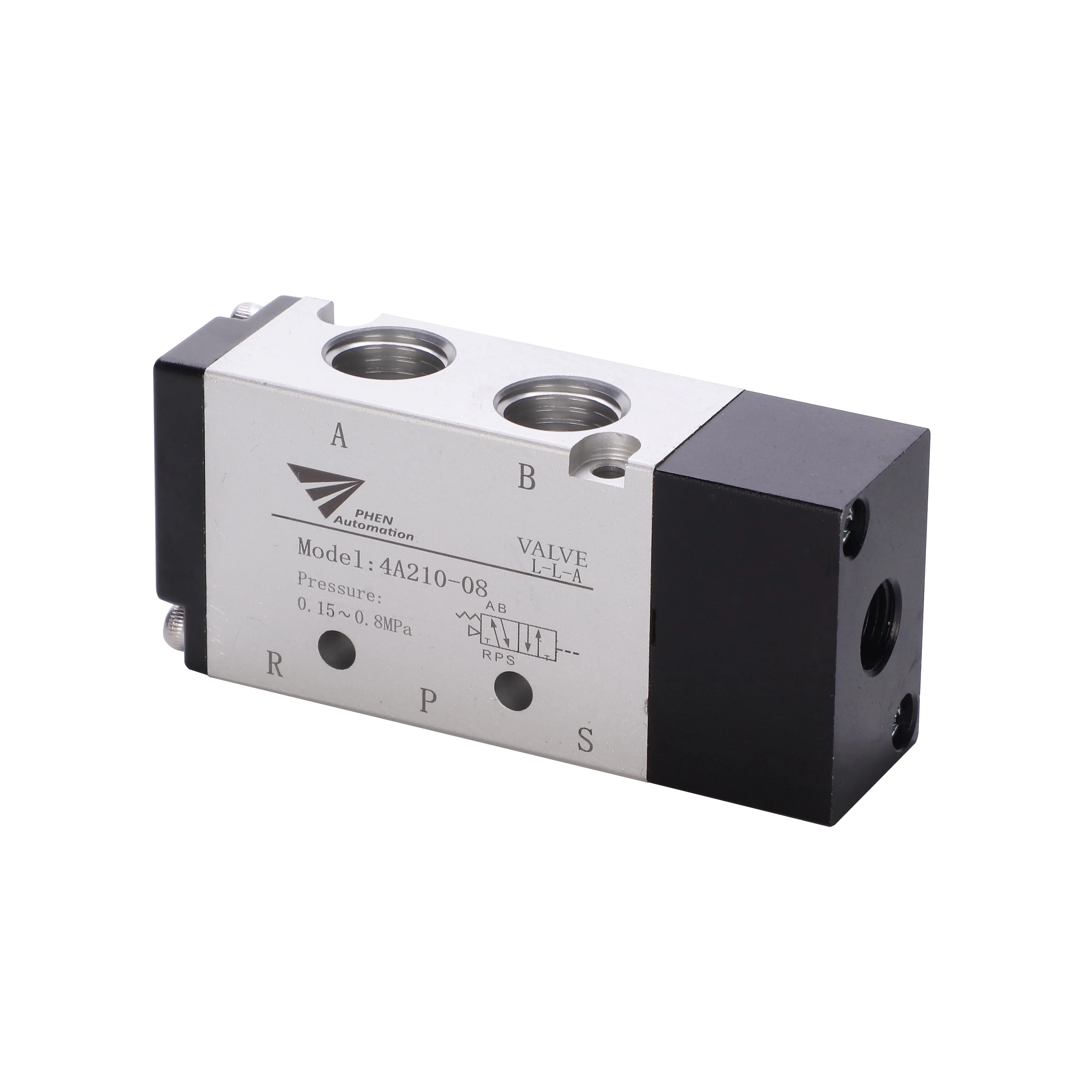 4A Series Air Control Valve Pneumatic Valve High Quality China Manufacturer Air Pilot Control Pneumatic Solenoid Valve 2/5 Way A