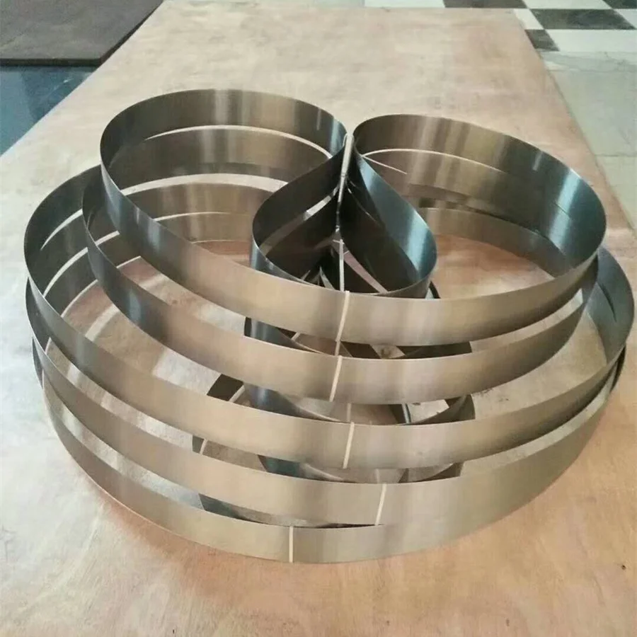 Band knife blades cut leather for  Splitting Machine 2590*40*0.5  10pcs