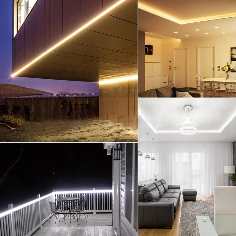 High Voltage 120Leds/m AC220V 50 100m IP67 Waterproof LED Tape SMD2835 Flexible Smart LED Strip Light