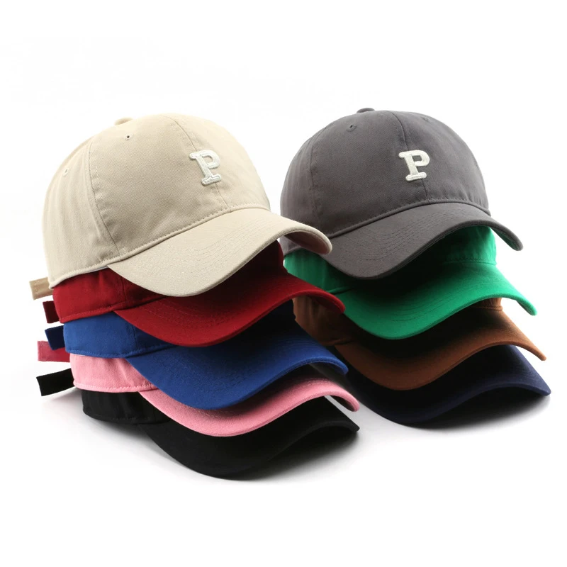 Bulk high quality 6 panel cotton hat custom embroidery logo dad caps hats