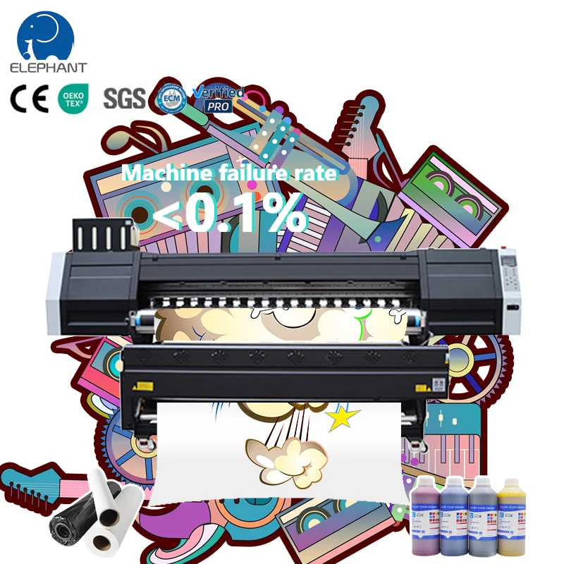 Great quality control large format sublimation printer i3200 sublimation printer printing machine