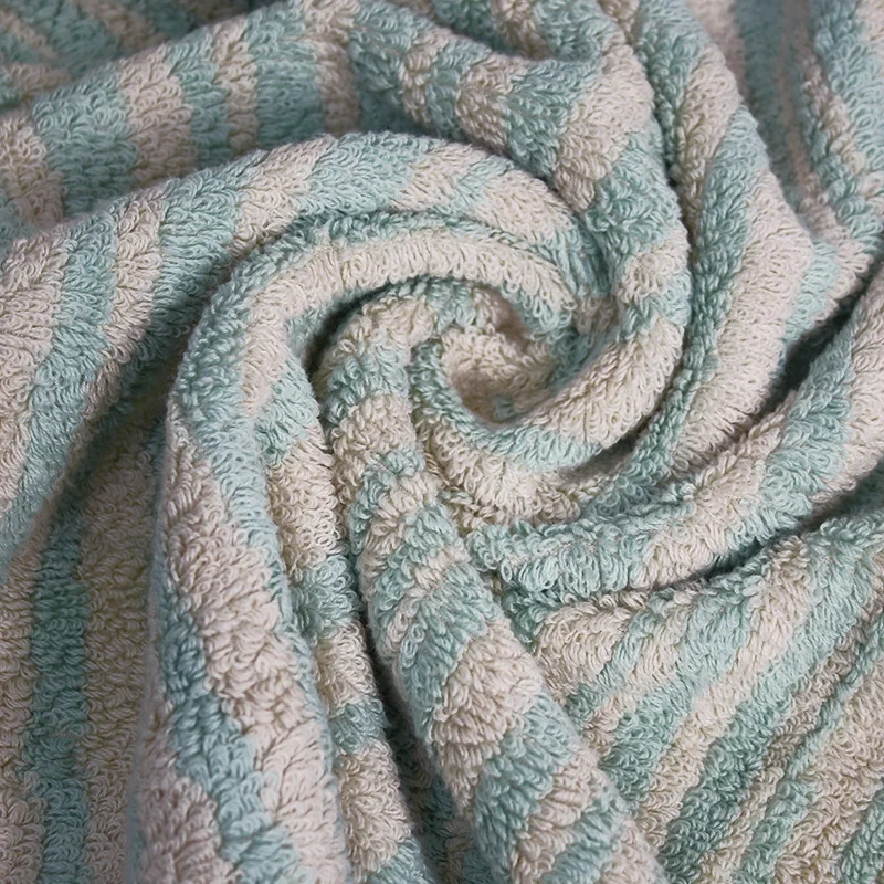 Morden Luxury Jacquard Soft 100% Organic Cotton Personalized 74*144 Bath Beach Towel