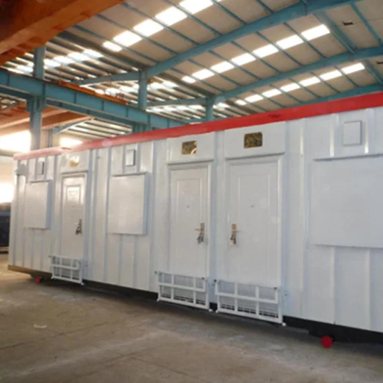 High Quality Portable Toilet With Shower Quick Assembly Mobile Waterproof Fireproof Toilet