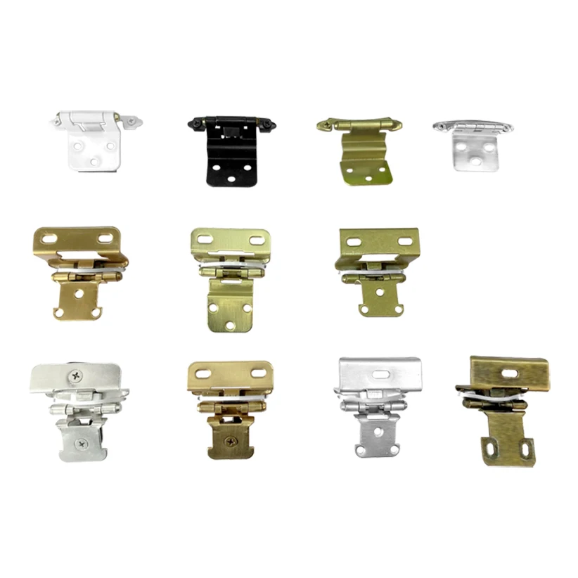 American Style Concealed Overlay Hinge Face Frame Self Closing Door Hinges With Spring