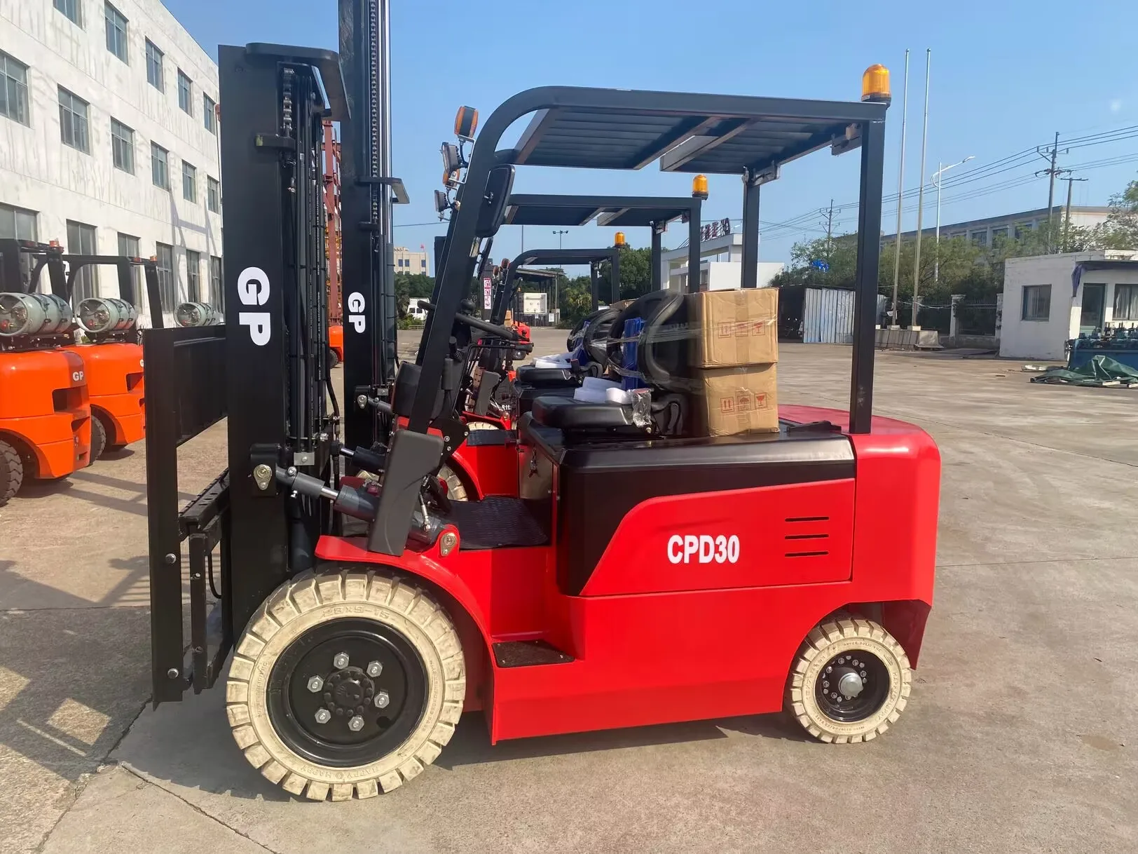 2Ton 2.5Ton 3Ton 3.5Ton battery forklift  electric forklift truck with good after-service