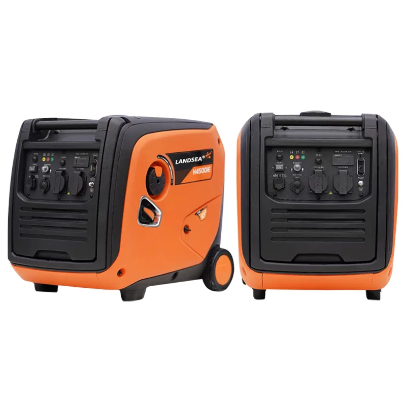 Best Quality H4500IE 4000w 4kva Silent Type Portable Gasoline Inverter Generator