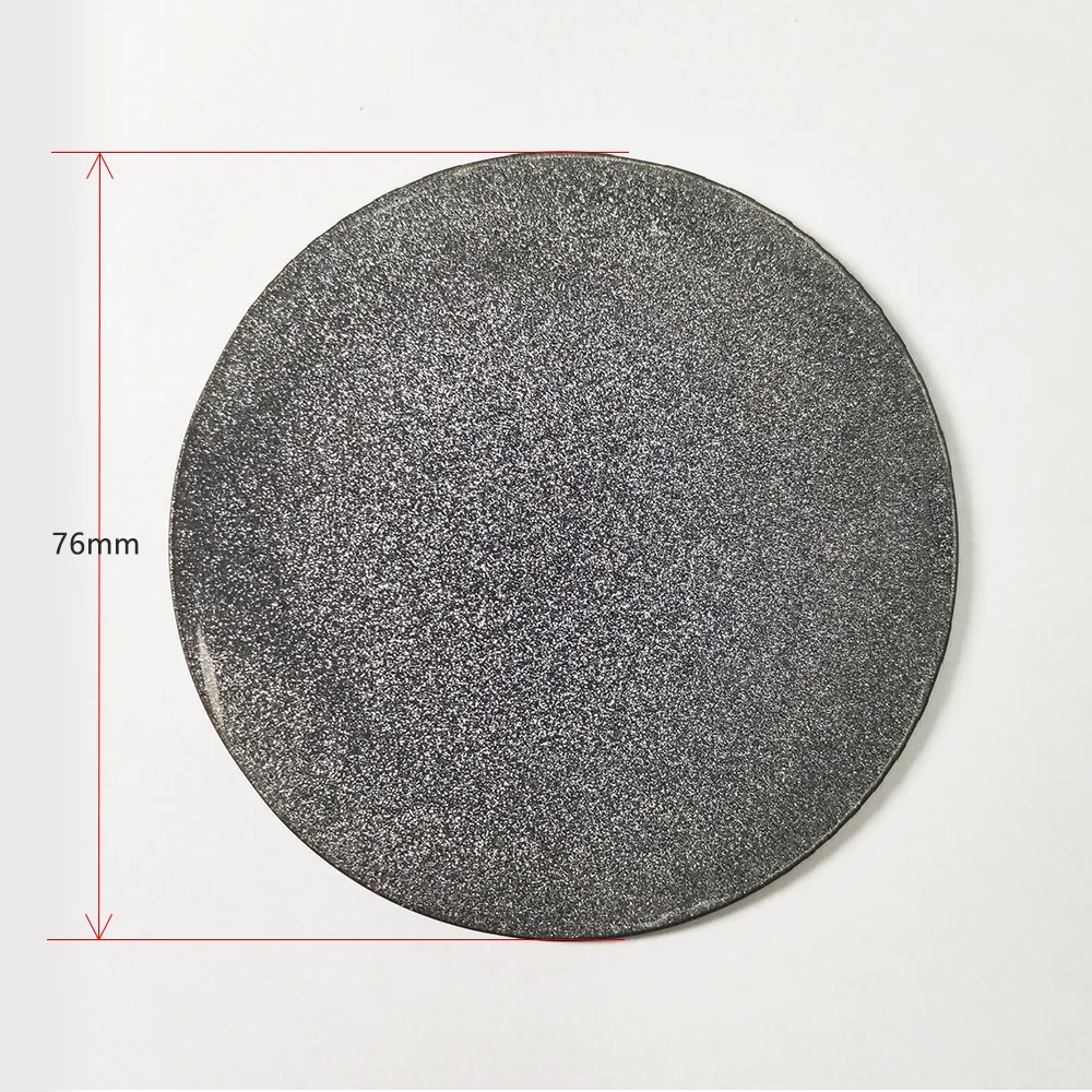 Chip cooling 3 inch white CVD poly crystal wafer optical part lab grown diamond piece