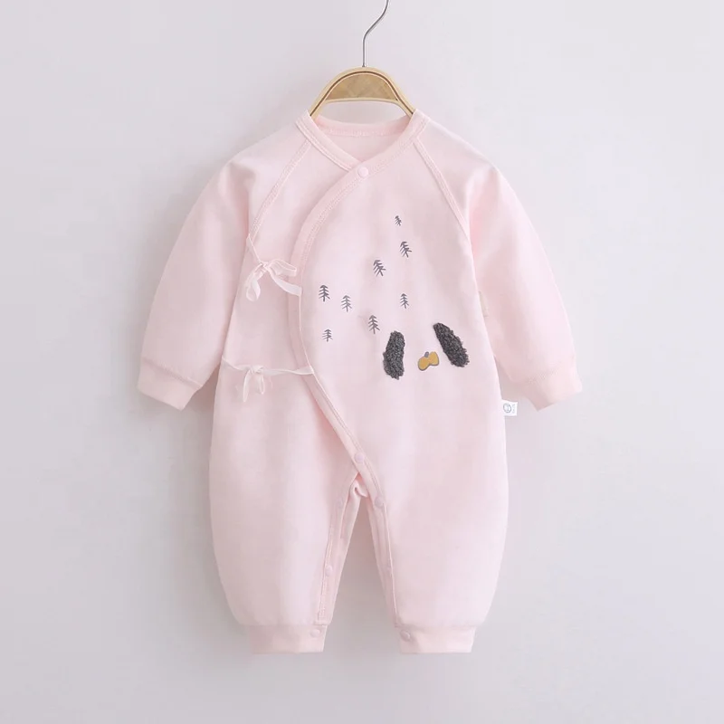 Baby Clothes Rompers Magnetic Buckle Me Baby Clothes Clothing no-fuss Magnetic Closures Double Button Magnetic Footie Romper