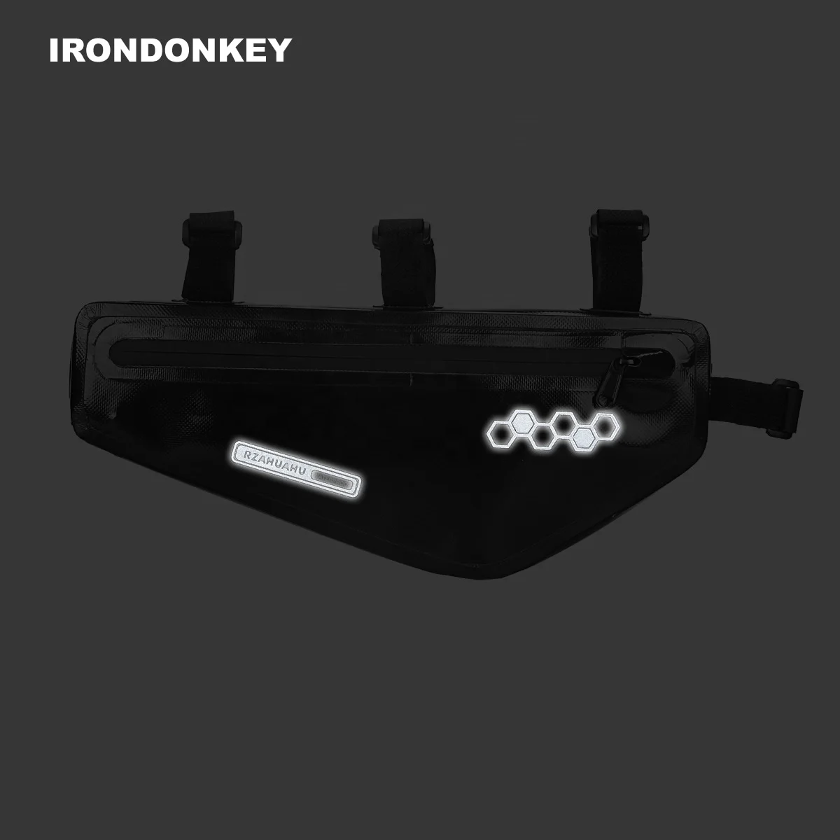 IRONDONKEY Universal Hard Shell Storage Saddle Bag Convenient Electric Bicycle Front Crossbeam Equipment Bicycle Bags Boxes
