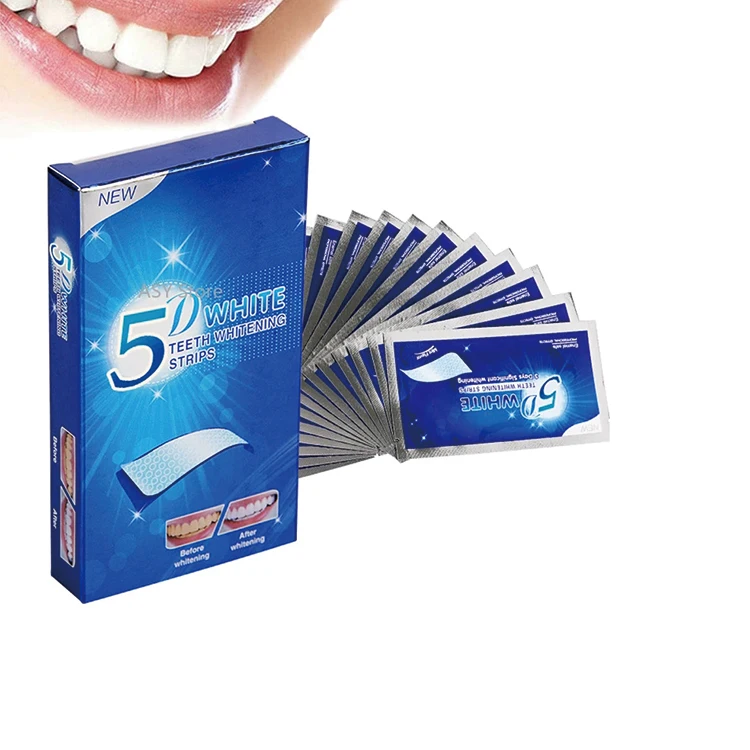 Super Adhesive Fast White Tooth Strip unique strips teeth whitening strips white label  with your logo
