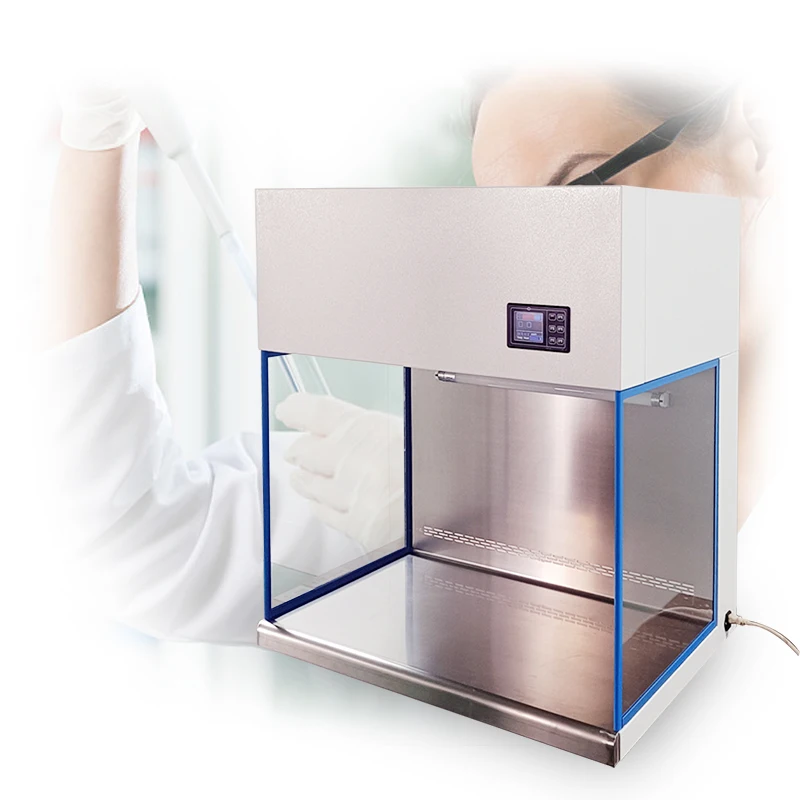 Hot selling Vertical Desk Top Air Clean Bench Laminar Air Flow Cabinet for laboratory for medical use