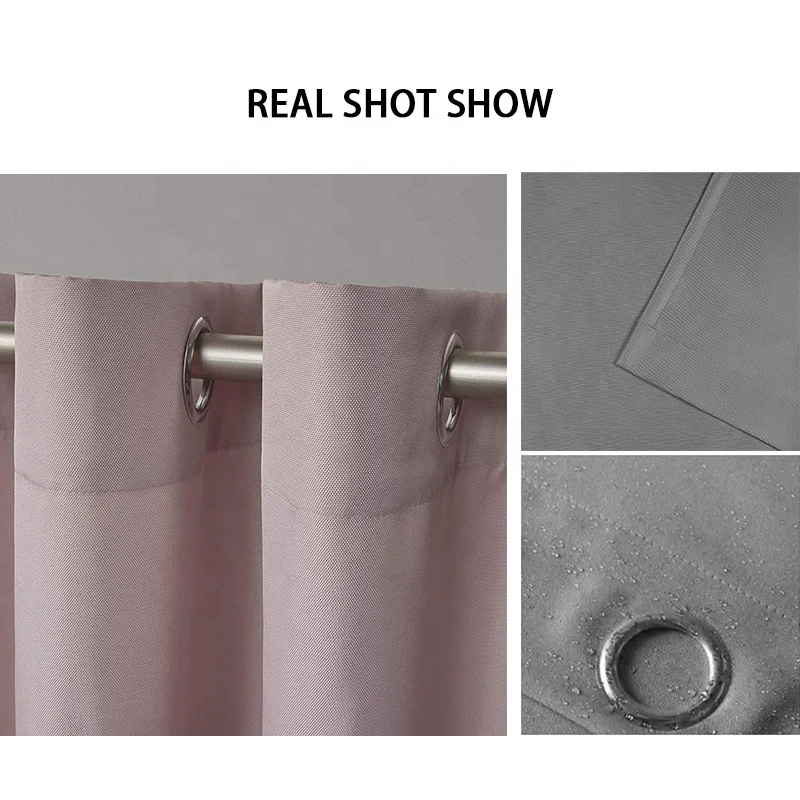 Ready Made Outdoor Curtains Waterproof Curtain