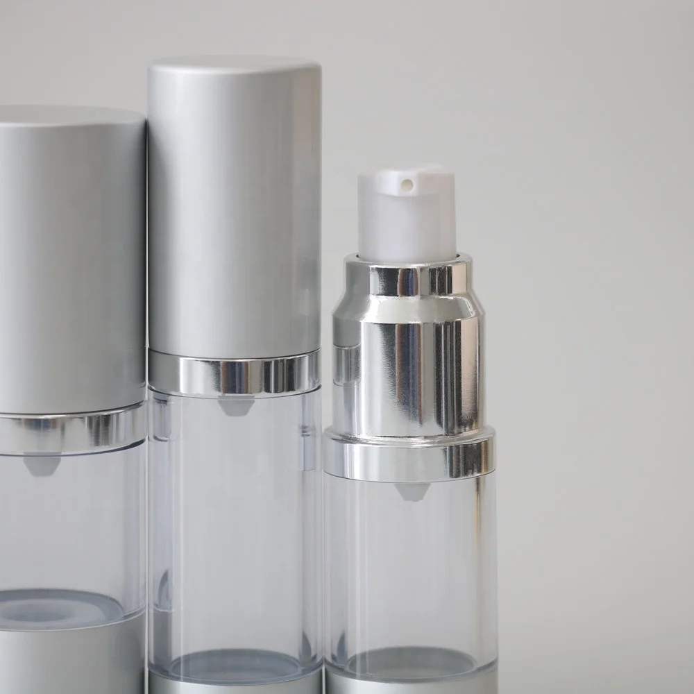 Wholesale Price 120ml Cosmetic Plastic Vacuum Airless Pump Bottle for Serum with Airless Lotion Pump