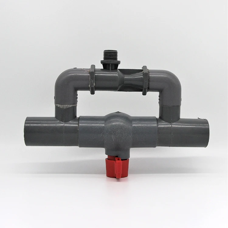 Water Pump Venturi Fertilizer 1.5 Inch PVDF Venturi 1 Inj Bottle Injector