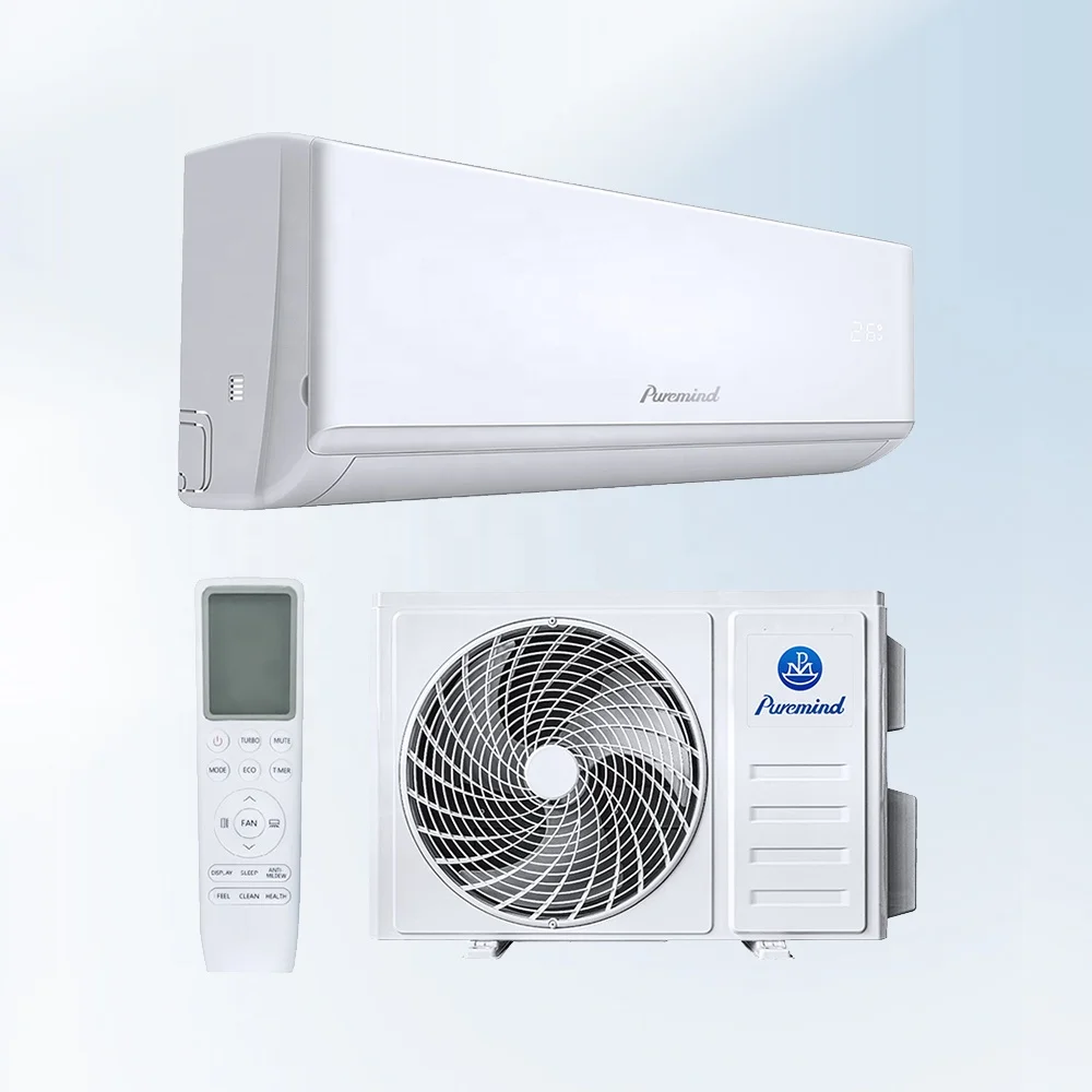 Mini Ac 50h/60hz Air Conditioning R410a Non Inverter Wall Mounted Split Air Conditioners Aire Acondicionado Wind Free