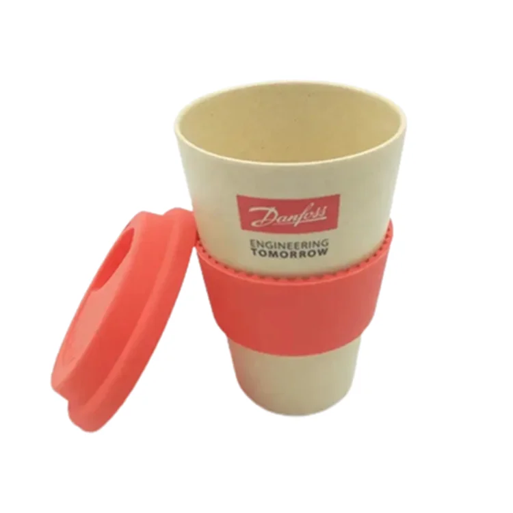 Especial design Eco friendly organic rice husk bamboo fiber coffee cup