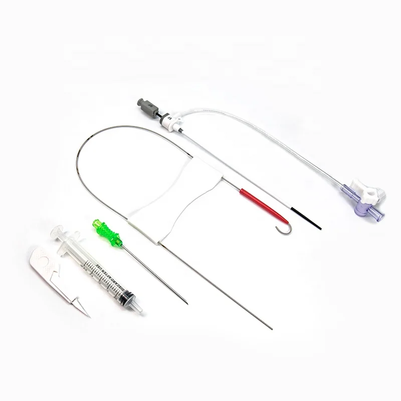 Medical Disposable Hospital Oem Intrakit Access Kit Callouts Medical Transradial Introducer Sheath Set with CE