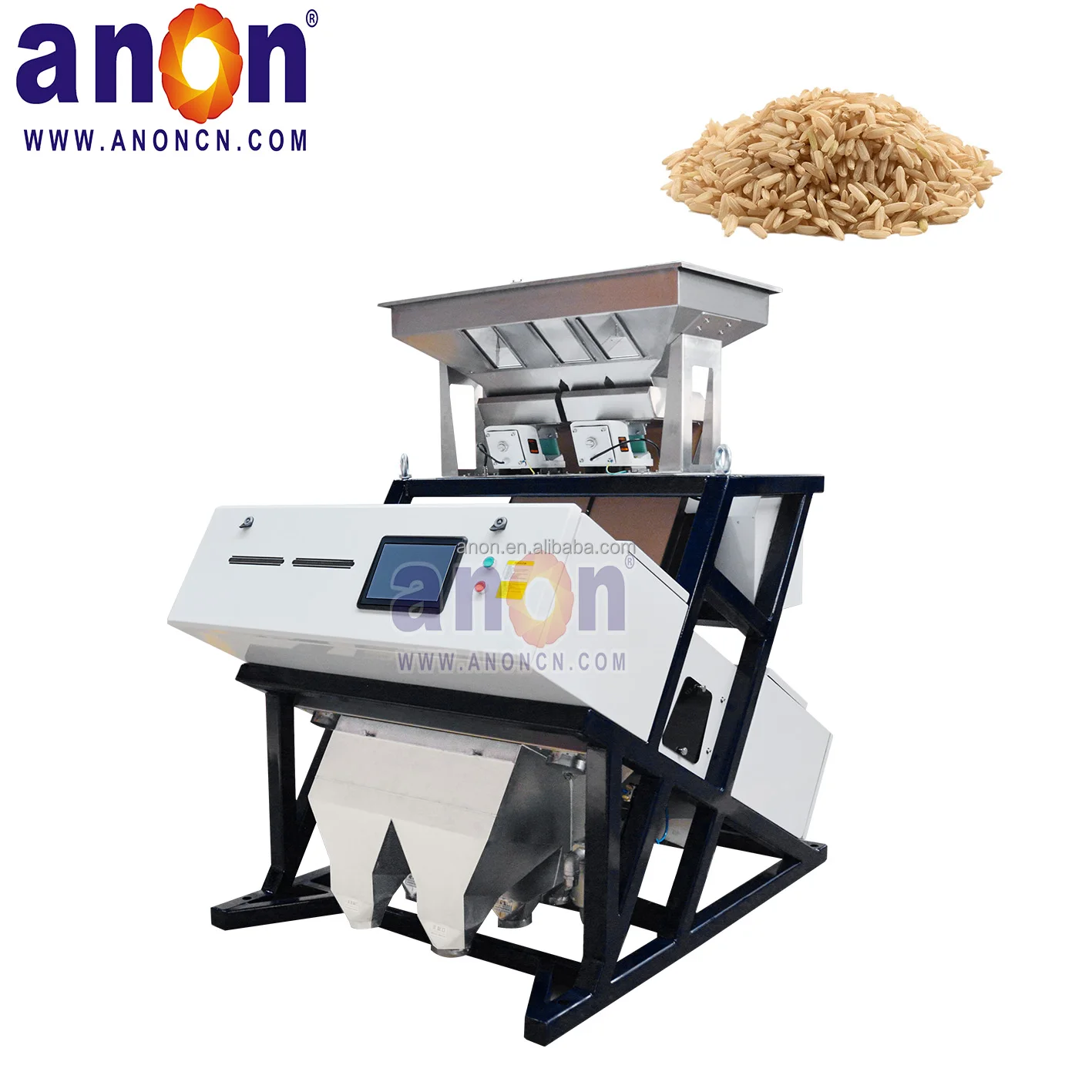 ANON Intelligent multi-function Color Sorter Bean Color Sorter Sorting Raw Coffee Rice Color Sorter