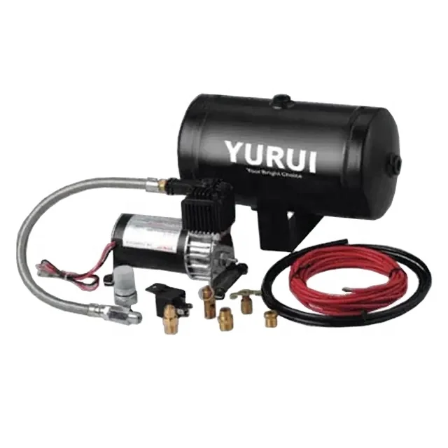 Air Suspension Compressor with Air Tank for Truck and Air Horn Ride Compressor Off-road 12 Volt Airlift