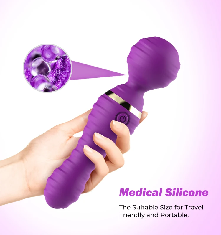 Wireless Magic Wand Vibrator Mini Body Massager AV Vibrator Wand Female Masturbation Vibrator Sex Toys