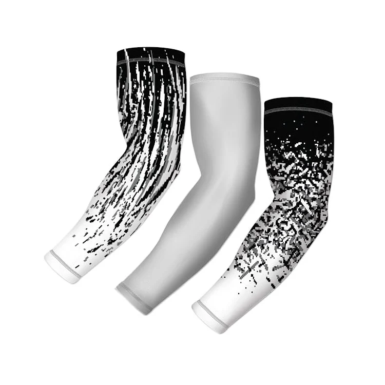 Cycling Sports Sublimated Custom Arm Sleeves Running compression sleeves arms cycling arm sleeves