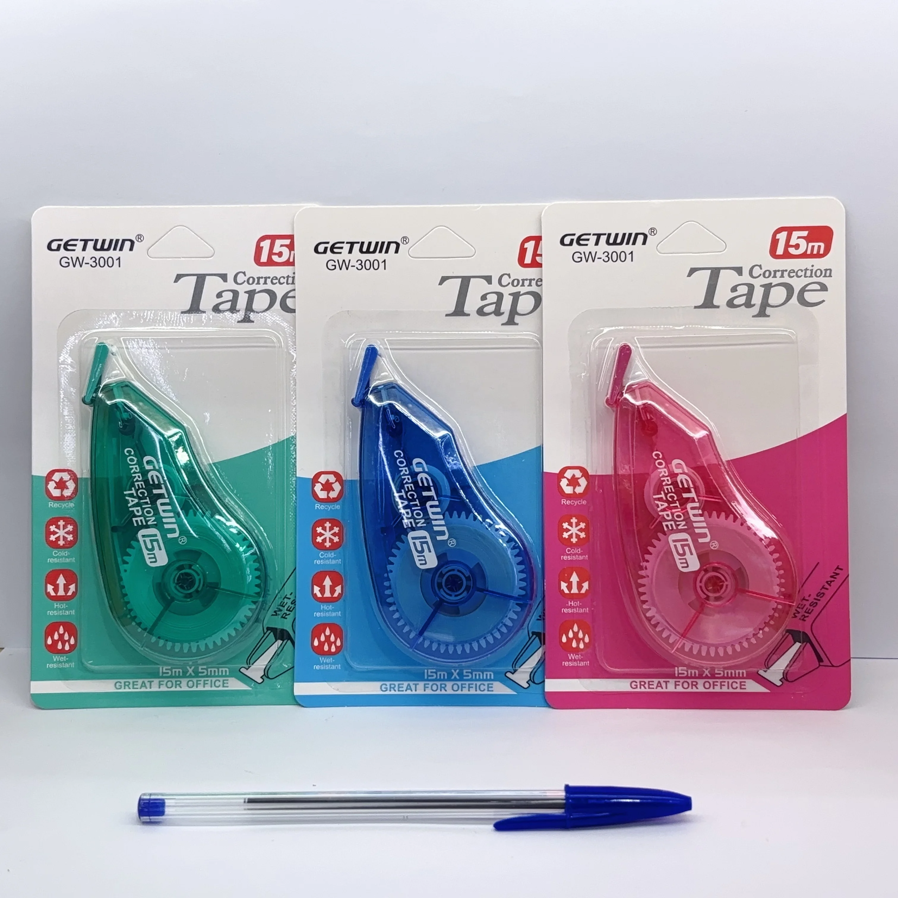 Double Sided Dot Glue Tape Runner Office Stationery Correction 15 meters Tape Roller For Diy Projects And Office Use