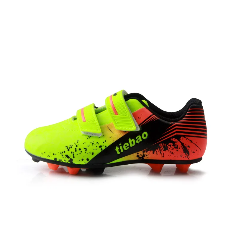 
Professional Kids athletic outdoor shoes boys spike soccer shoes 