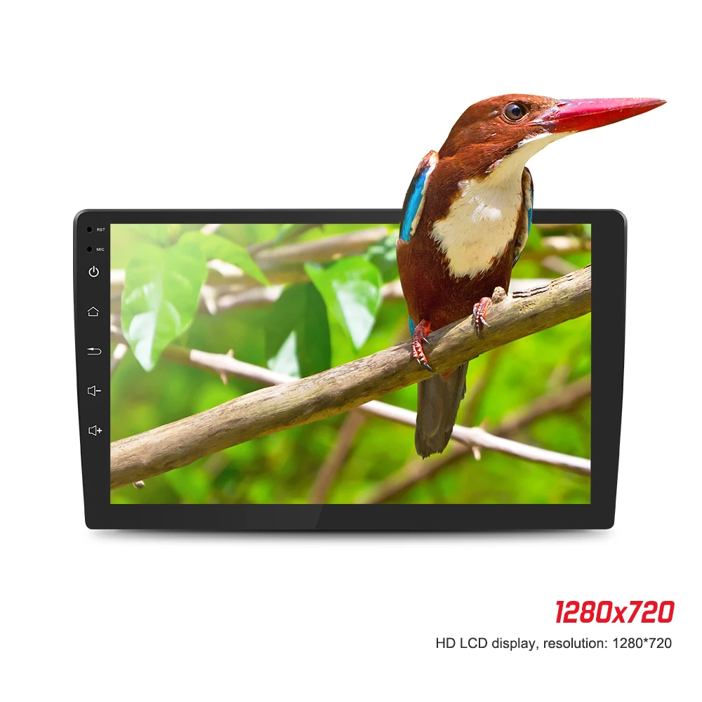 Android 2din  8 core 4+64G Car stereo for 9inch universal Car GPS with QLED 1280*720 IPS screen 2.5D car video