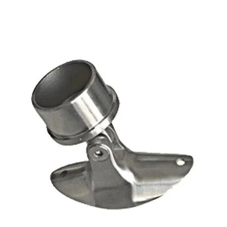 Stainless steel fixed baluster saddle support saddle hand railing bracket