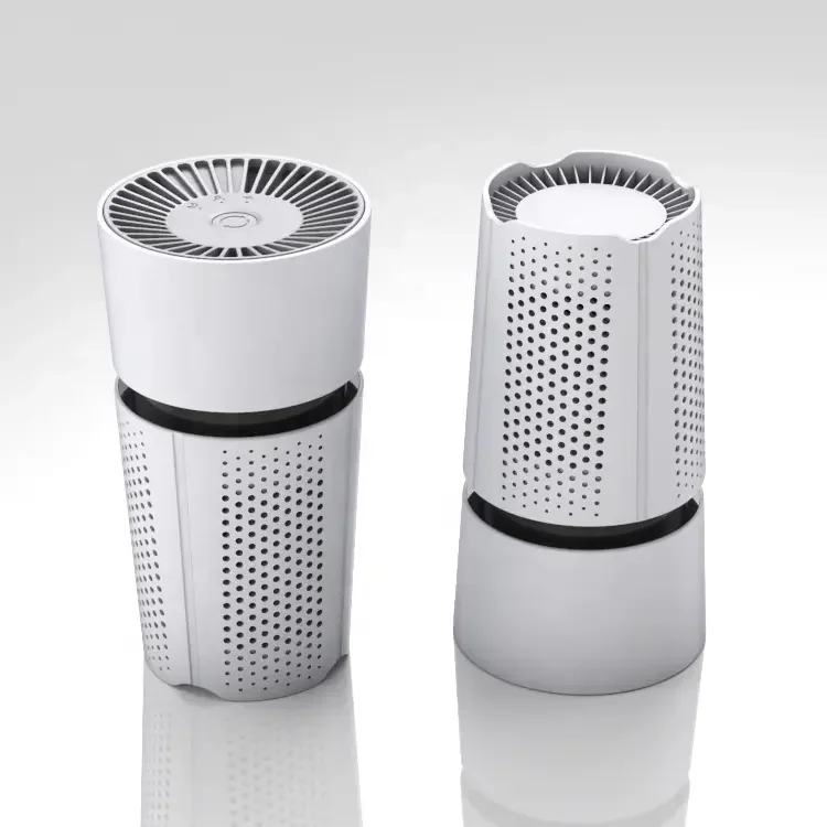 Rechargeable Car Air Purifier Remove Smoke Car Air Cleaner Portable  Negative Anion Ion Air Disinfect Purifier