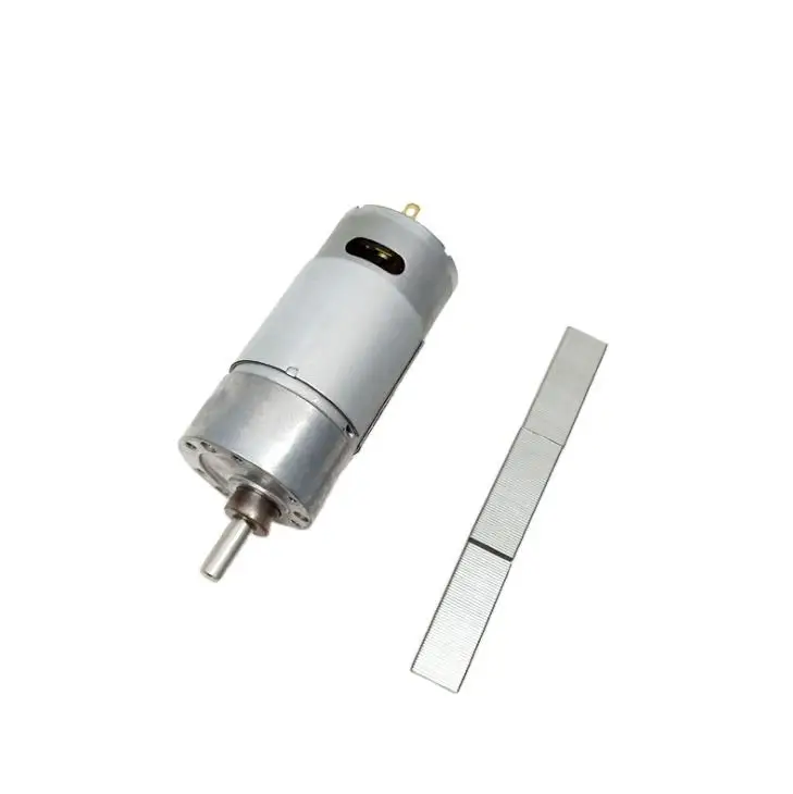 Dc Micro Metal Gear Motor 37Mm Gear Rs-555Sh High Torque Brushed 12V Gear Reduction Motor