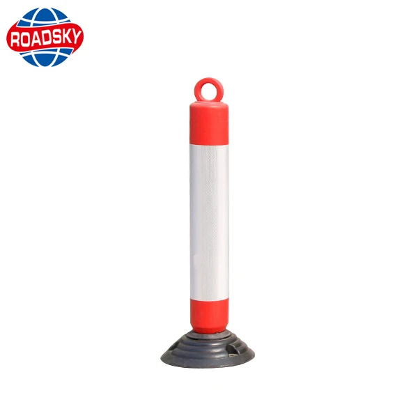 traffic flexible pu traffic delineator warning post for sale