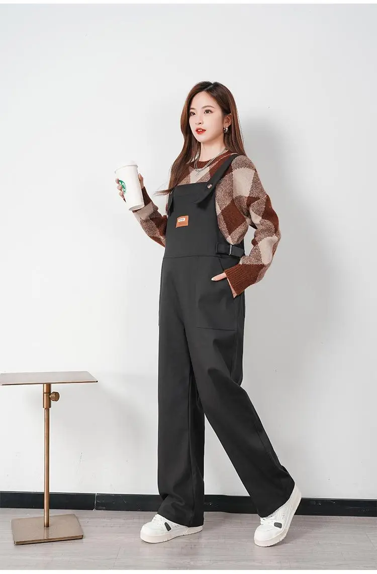 New Design Denim  Dungarees/Overalls for  Pregnant Women Breathable with Logo Thin Coated New Processing