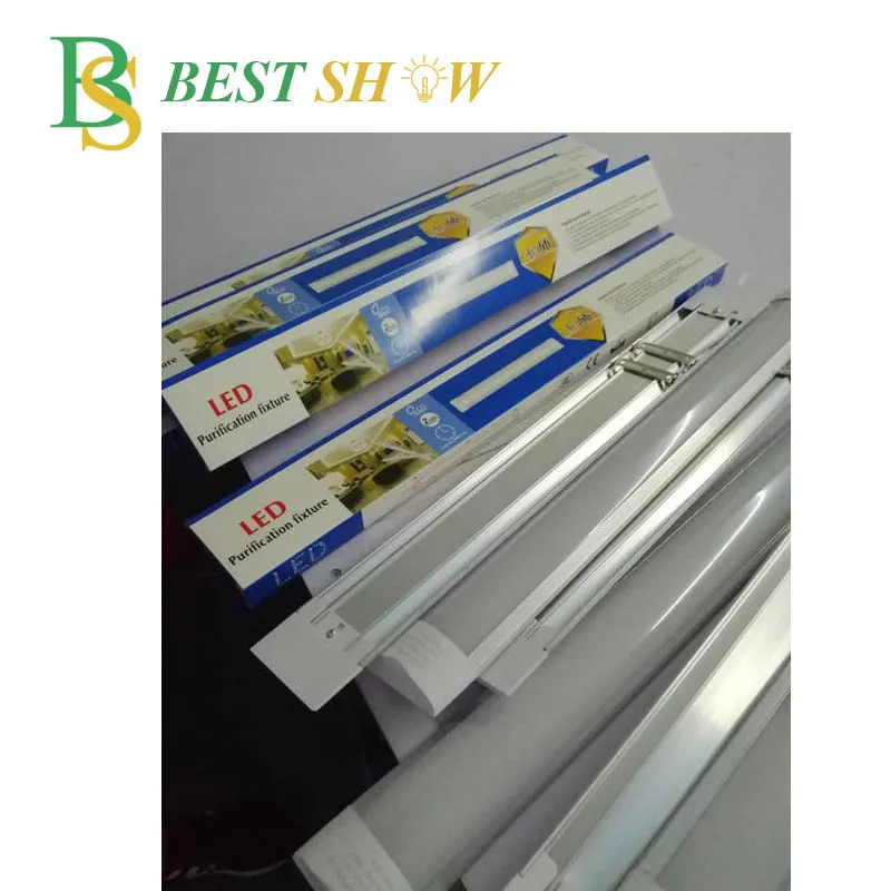  Guangzhou High lumen AC85-265V 1ft 2ft 3ft 4ft 5ft flat led batten light tube 9w 18w 24w 36w 54w 3 года