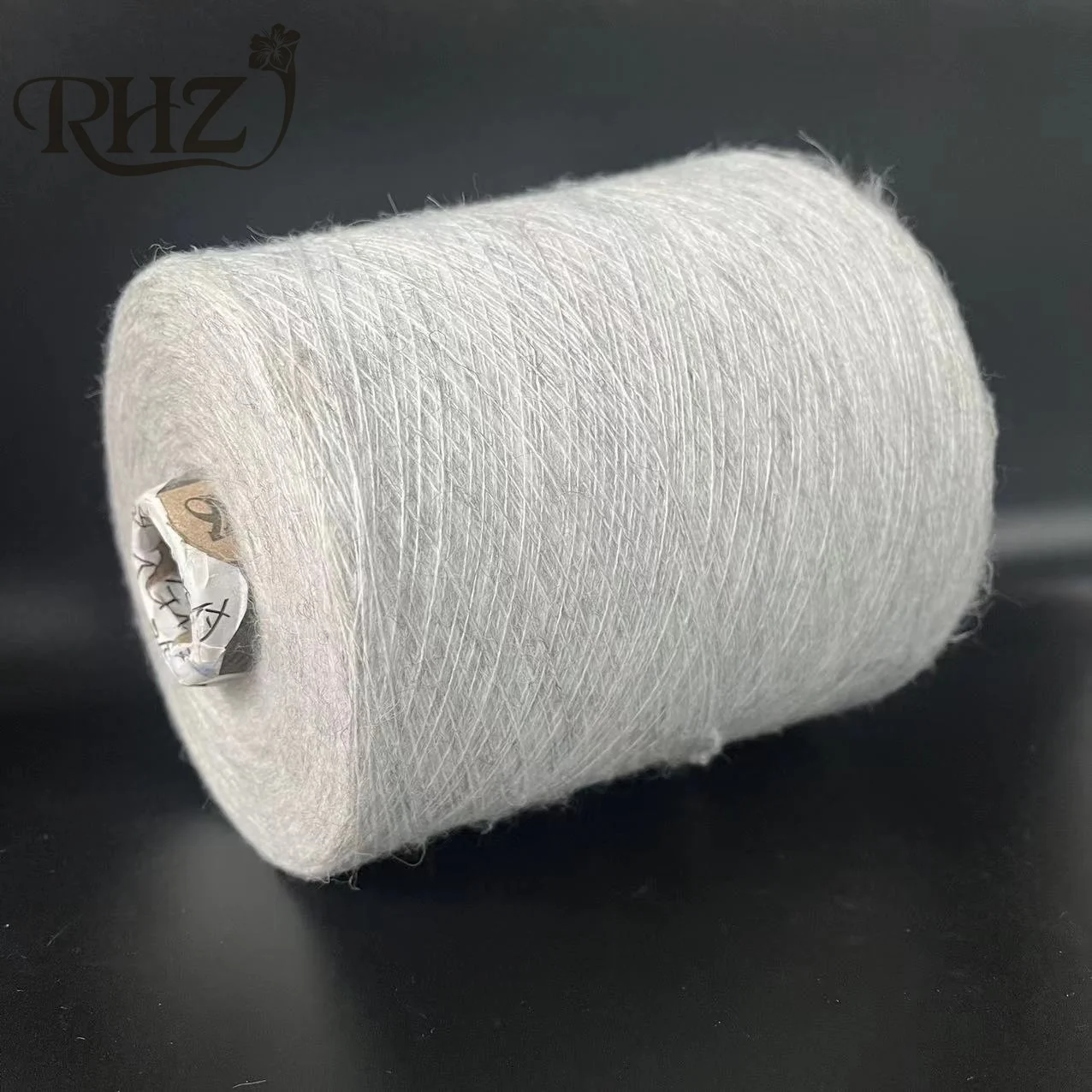 RHZ 2023 New Type of Yarn Fancy Yarn 14NM/1 61%Recycle Polyester 21%Acrylic 9%Nylon 5%Wool 4%Spandex Yarn