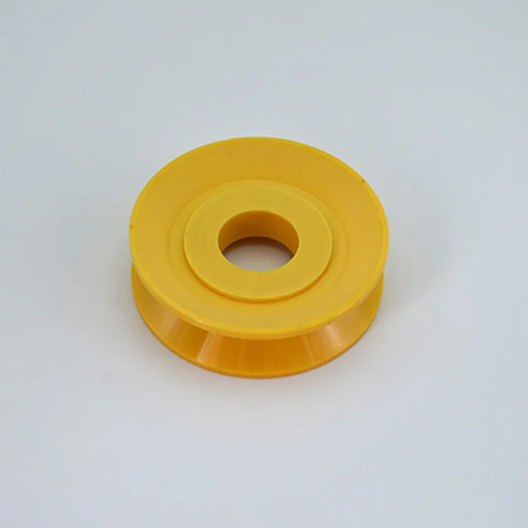 High precision yellow yttria stabilized Zirconia ceramic guide wheel ceramic parts
