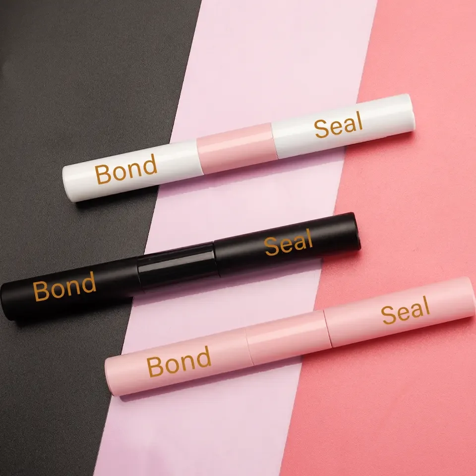 Water Proof Lash Bond And Seal Eyelash Glue Private Label Custom Eyelash Kit Cluster Lashes Diy Lash Sealant And Bond