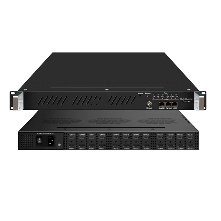 UDP многоадресной IP TV потоковой передачи 24 каналов кодирующее устройство телевидения по протоколу Интернета IPTV отеля головной узел