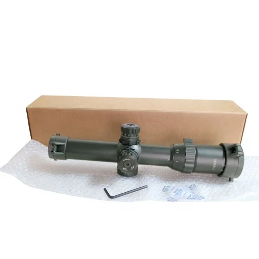 Etched Reticule 1x Scope 1-4x24 Telescopic Sight