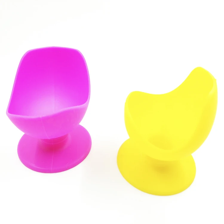 Wholesale silicone makeup sponge holder powder puff holder puff stand