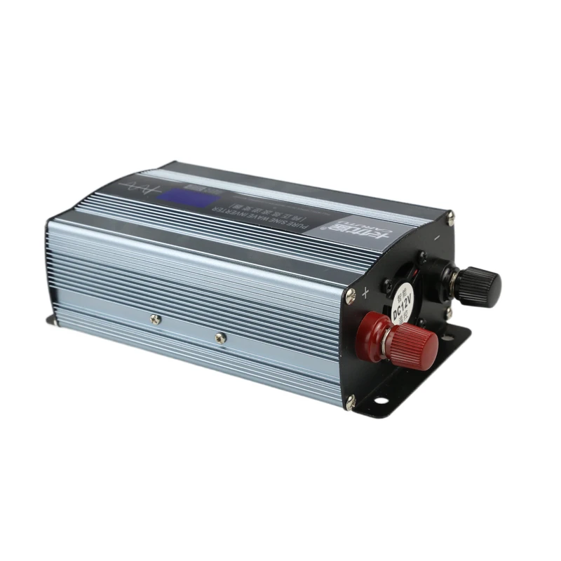 Power Inverter Pure Sine Wave Off-grid Real Power 12V 24V DC to AC 220VAC 110V 300W 600W Soft Start 300 Watt Power Inverter 0.65