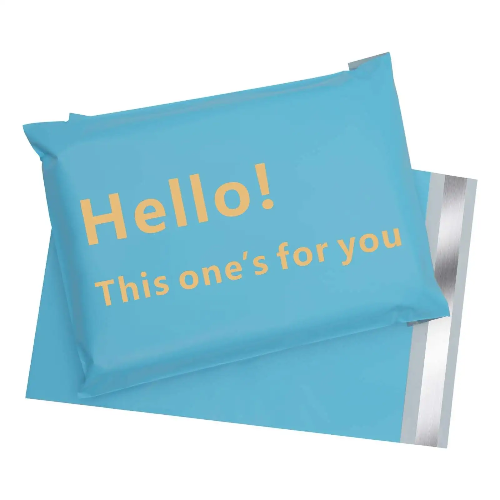 Blue Mailer Bag Mailing Bags Plastic Transport Bag Shipping PolyBags for Wholesale Clothing