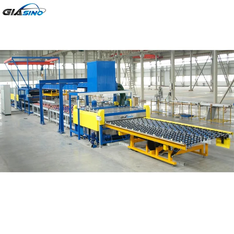 Full Automatic Flat Glass Laminating Line with air tank Autoclave System