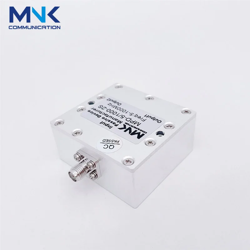 Small power low frequency 5 - 1000MHz 2 Way Wilkinson power divider fm antenna splitter