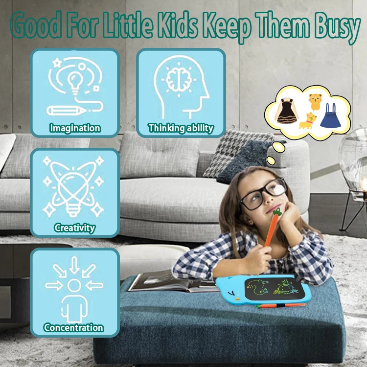 LCD Screen Colorful Writing Tablet 8.5 Inch Electronic Digital Graphic Handwriting Pad Drawing Board lcd writing tablet